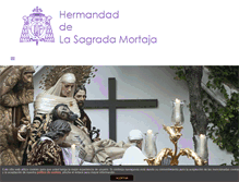 Tablet Screenshot of hermandadsagradamortaja.org